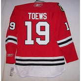 TOEWS Chicago Blackhawks Reebok Premier Home Red YOUTH Jersey