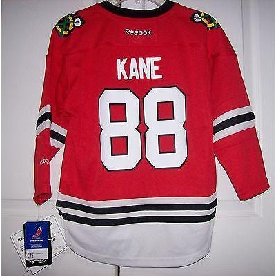 KANE Chicago Blackhawks Youth Pre-School Replica Reebok HOME Red Jerse