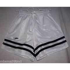 White & Black Torino Soccer Shorts FieldSheer - Upper V