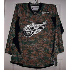 Military CAMO Detroit Red Wings Reebok Premier Jersey