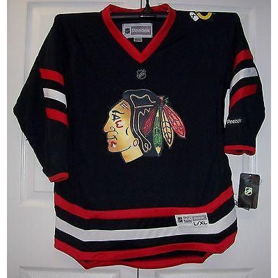 Chicago Blackhawks Reebok Replica Stadium Series YOUTH Jersey