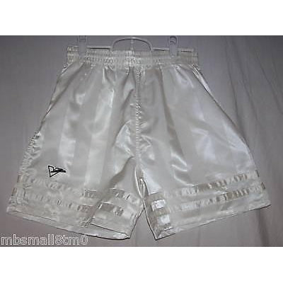 White Adult Size Torino Soccer Shorts FieldSheer - Upper V