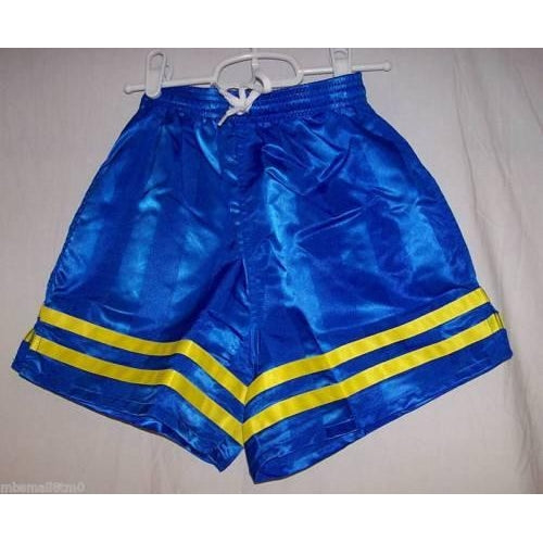 YOUTH Royal Yellow Torino Soccer Shorts FieldSheer - Upper V