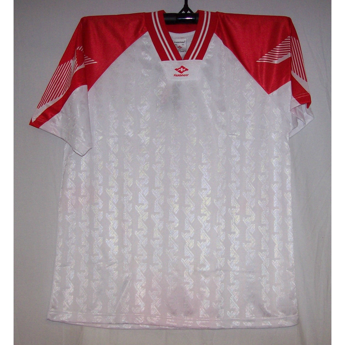 White & Red Interroma Soccer jersey jerseys Youth - Adult
