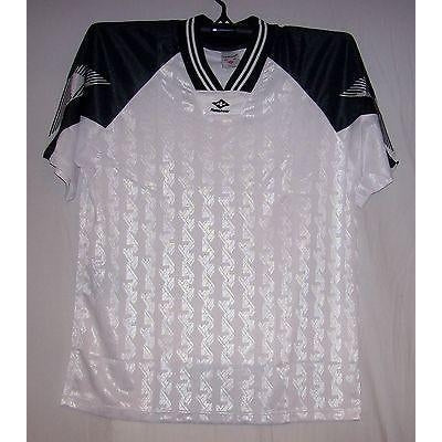 White & Black Interroma Soccer jersey jerseys Youth - Adult